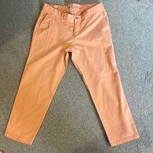 Khakis by Gap, girlfriend khakis, good conditions coral, size 14